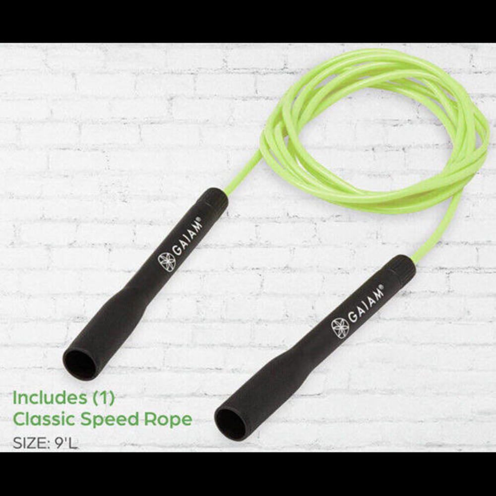 GAIAM Classic Speed Rope 9’ Long New in Package